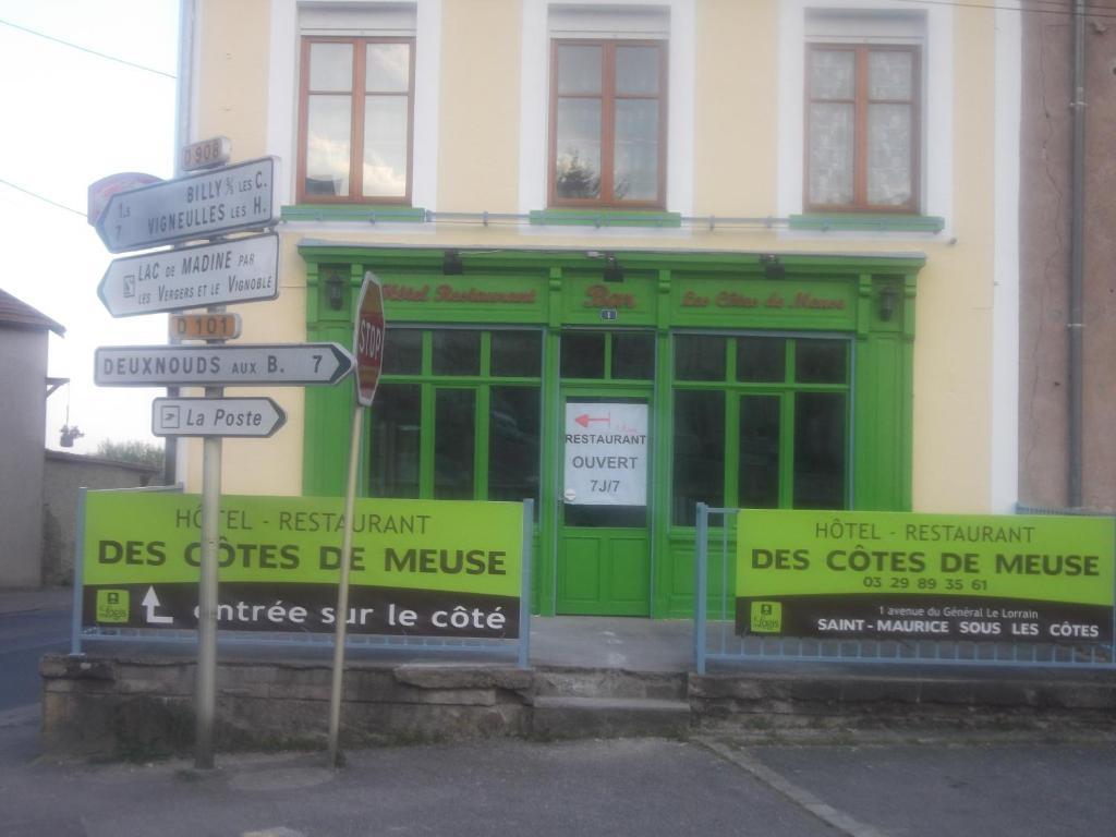 Saint-Maurice-sous-les-Côtes Hotel Des Cotes De Meuse מראה חיצוני תמונה